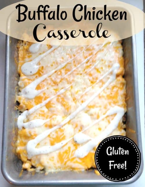 Buffalo Chicken Casserole