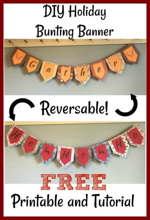 DIY Holiday Banner
