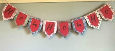 Ho Ho Ho Holiday Banner