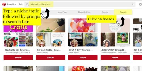 Find group boards Pinterest Tutorial