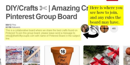 Pinterest Group Tutorial 