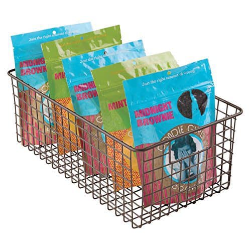 pantry organization basket tall