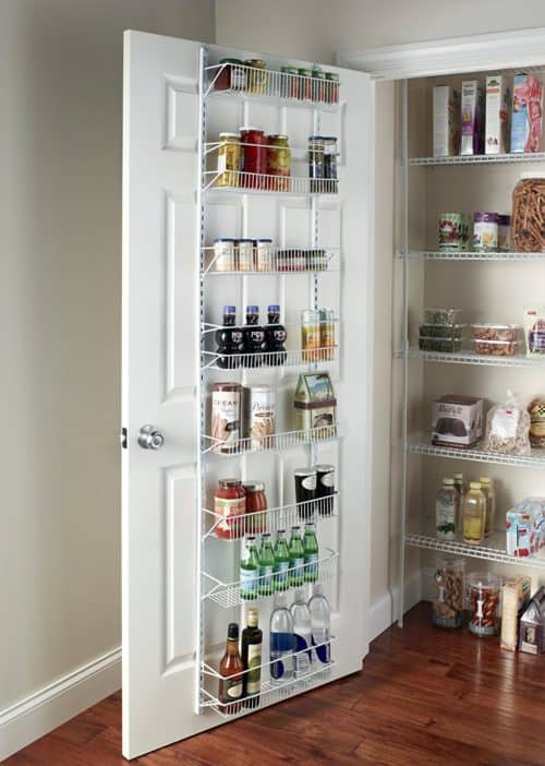 Pantry Organization Baskets, over the door storage