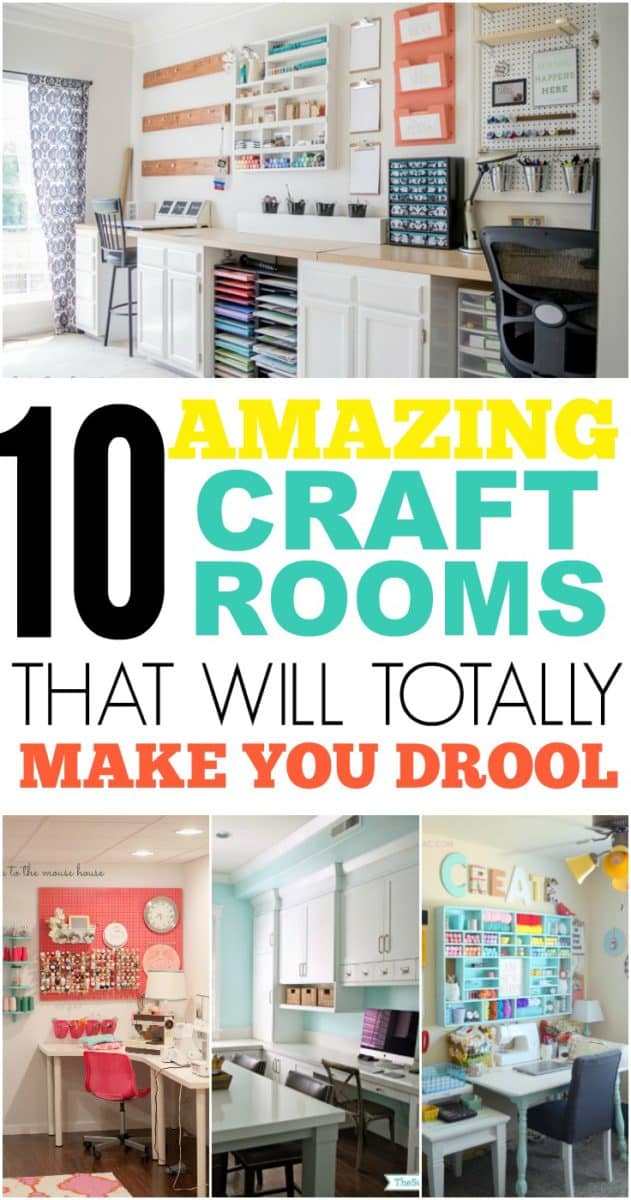 10 Drool Worthy Craft Rooms - Daily Dose of DIY