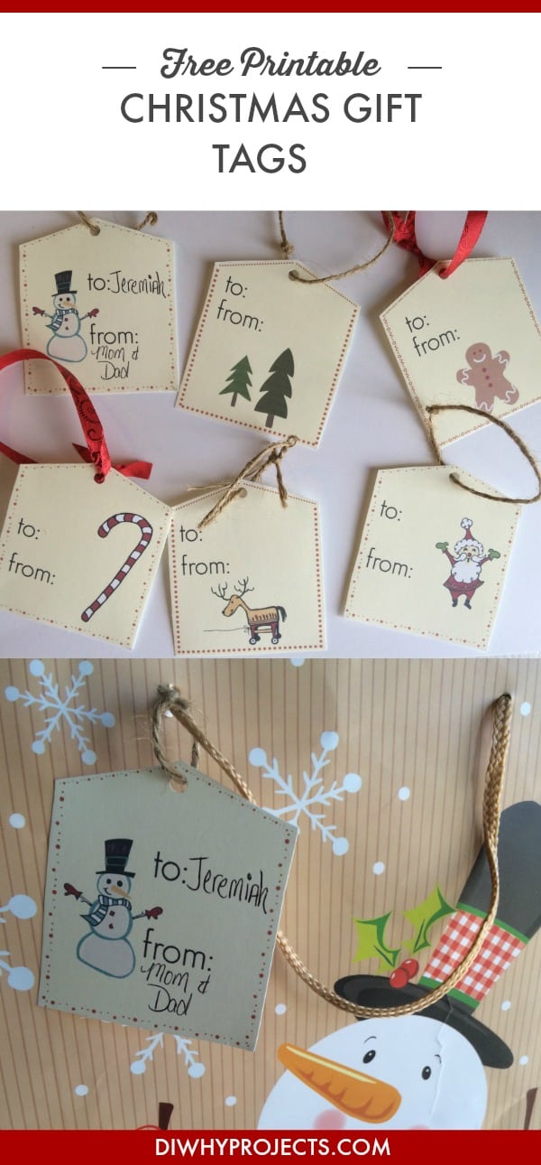 Printable Christmas Gift Tags