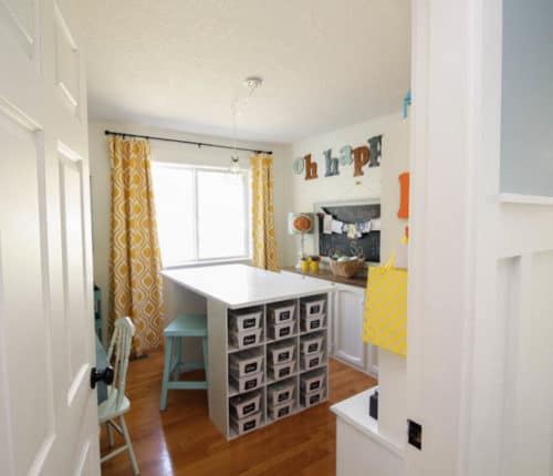 craft room organization