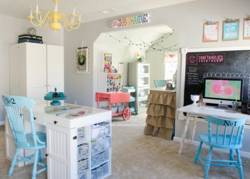 amazing craft room idea