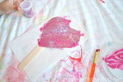 Valentine's Day Craft Heart Puppets