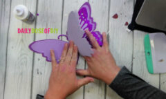 How to Make a 3d Butterfly with Free SVG File - Daily Dose of DIY