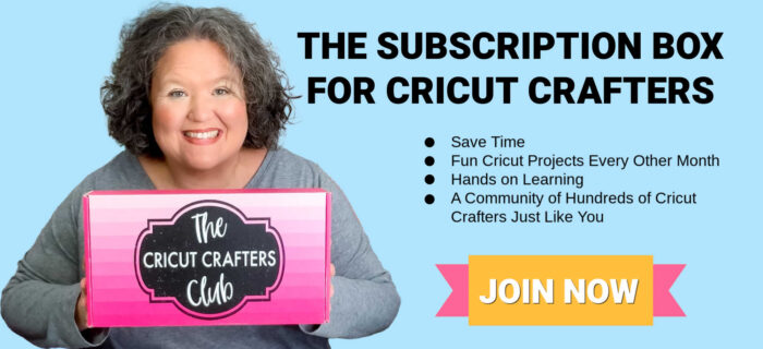 Cricut Crafter Club Subscription Box