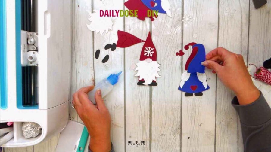 glue girl hat in place