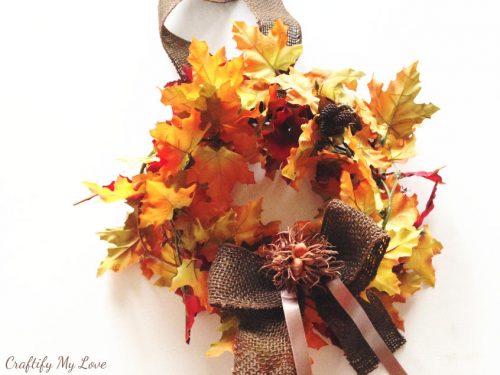 easy DIY Fall Wreath