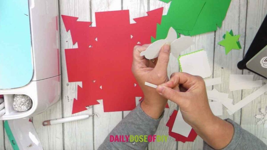 bow pieces for exploding gift box