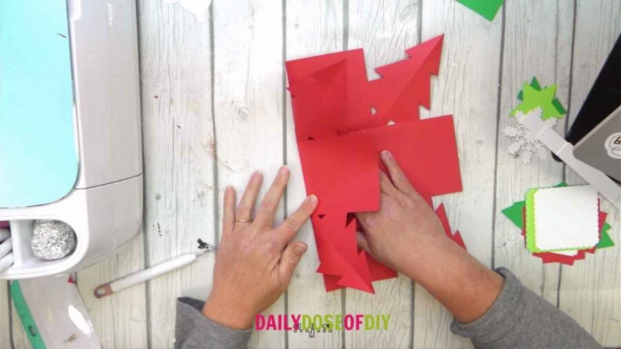 fold side flaps toward middle