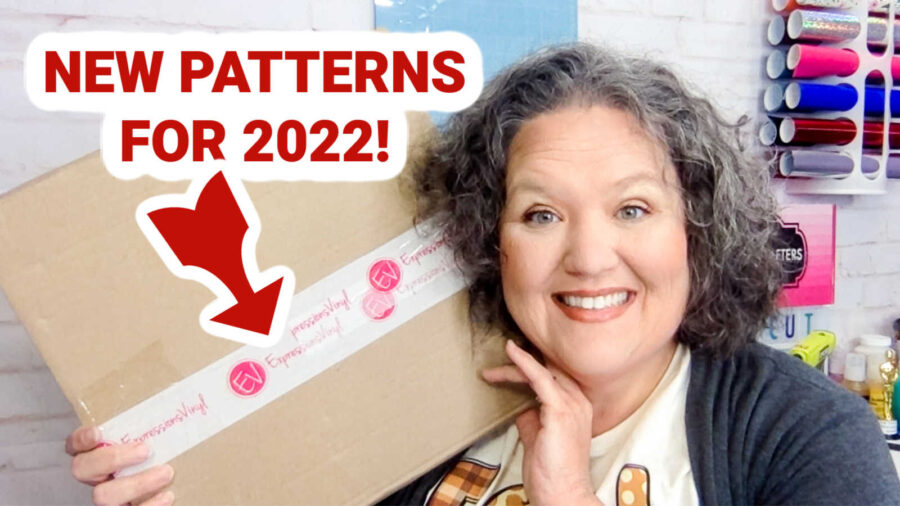 New patterned vinyl for Fall and Christmas 2022 form Expression Vinyl and Daily Dose of DIY