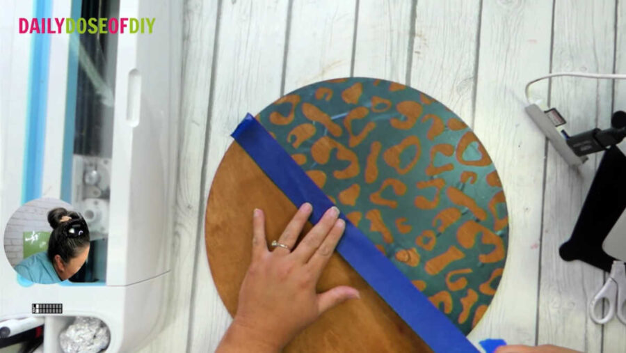 Add painter's tape