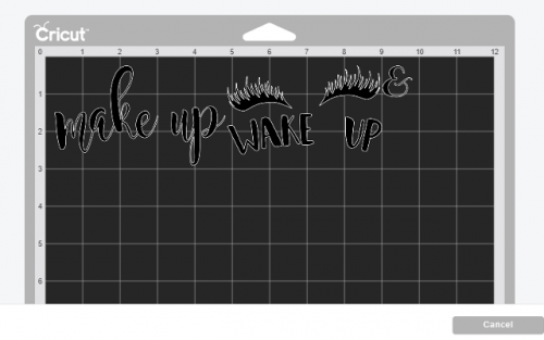 cricut cut mat when attach is not used