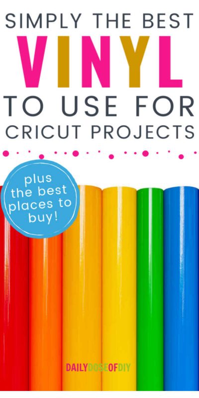best vinyl for cricut plus best places to buy vinyl