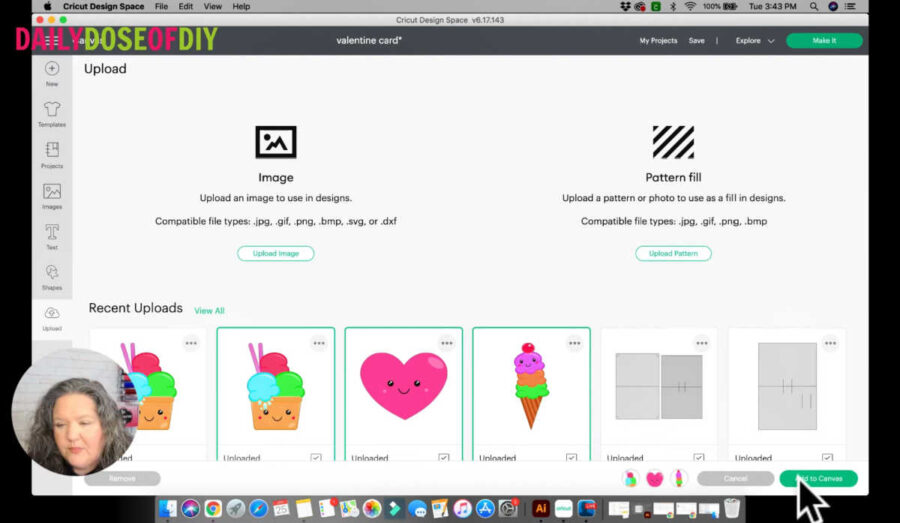 add images to your canvas