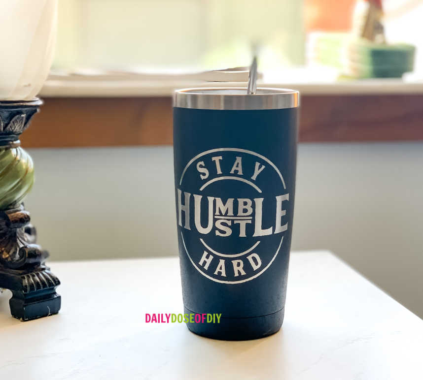 Etching Tumblers with CitriStrip + Tips for Intricate Designs! 