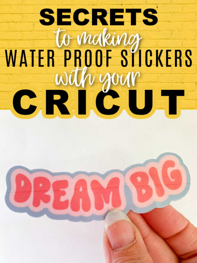 Secrets to Long Lasting DIY Waterproof Stickers