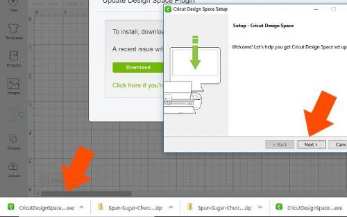downloading Cricut Design space for beginners