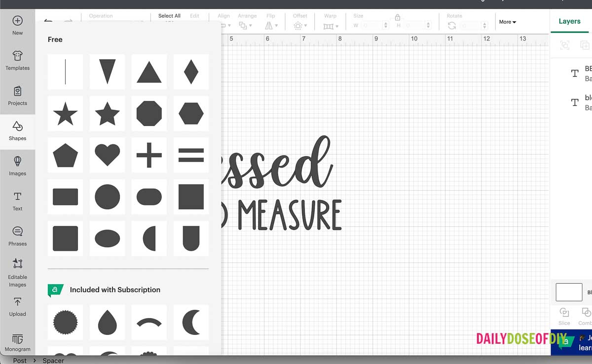 How To Make A Stencil With Your Cricut The Easy Way (2024) - Daily Dose ...