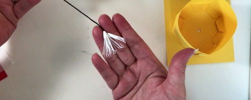 DIY Paper Tassel for Graduation Cap Decor