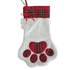 Dog Christmas stocking ready for Christmas Crafts