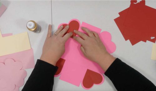 putting together the exploding box