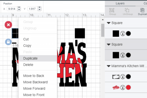 Setting guides in Design Space to Layer Adhesive Vinyl