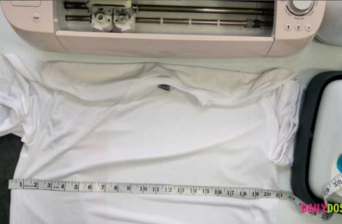 Measure the shirt for the graphic size