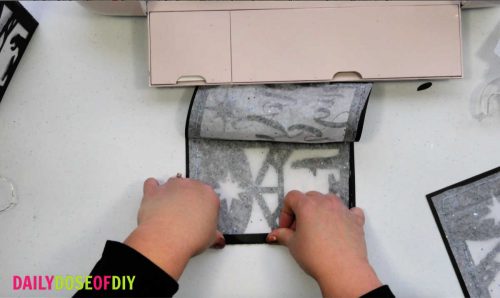 fold the nativity luminary into shape