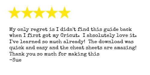 Review of how to use your cricut guide