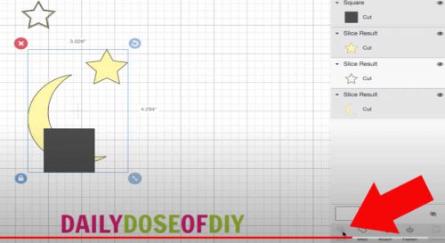 why slice doesnt work in design space