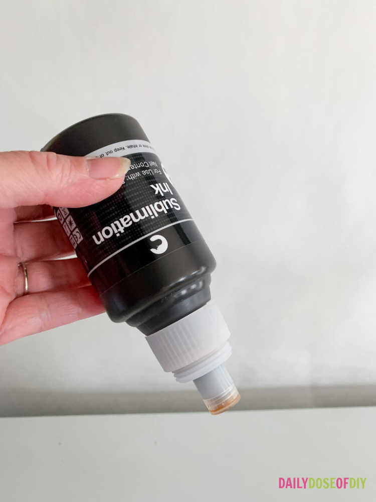 Hiipoo Black Sublimation ink for Epson Ecotank printers.  