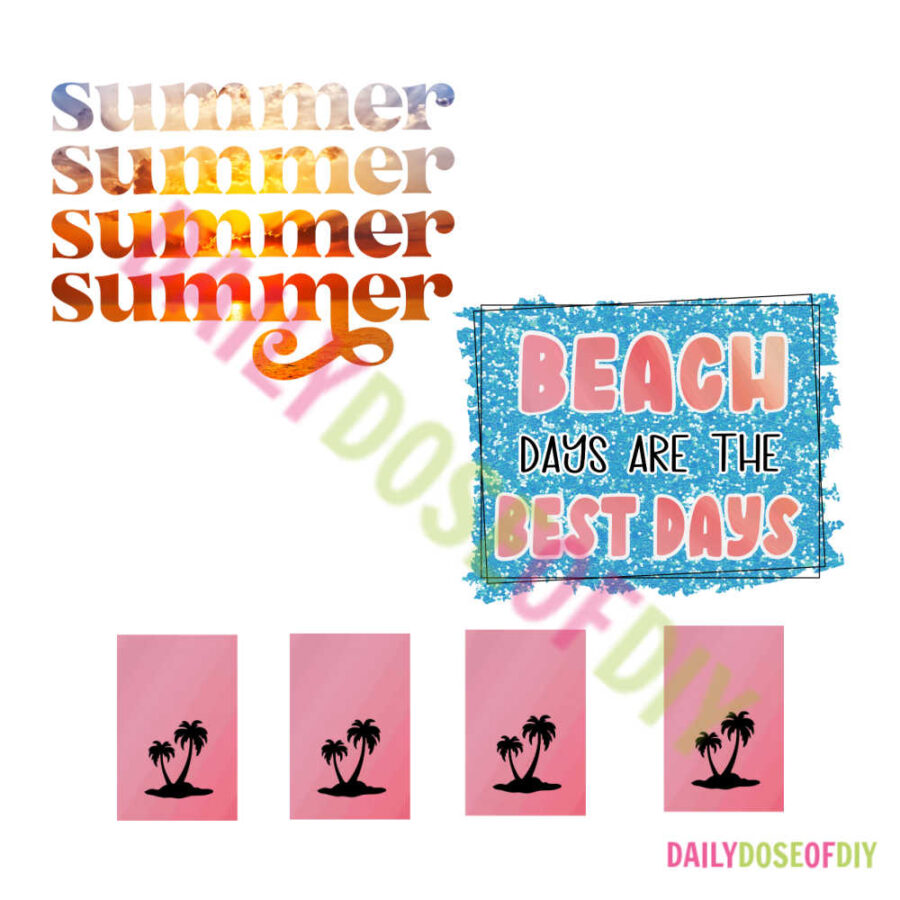 Summer Sublimation designs
